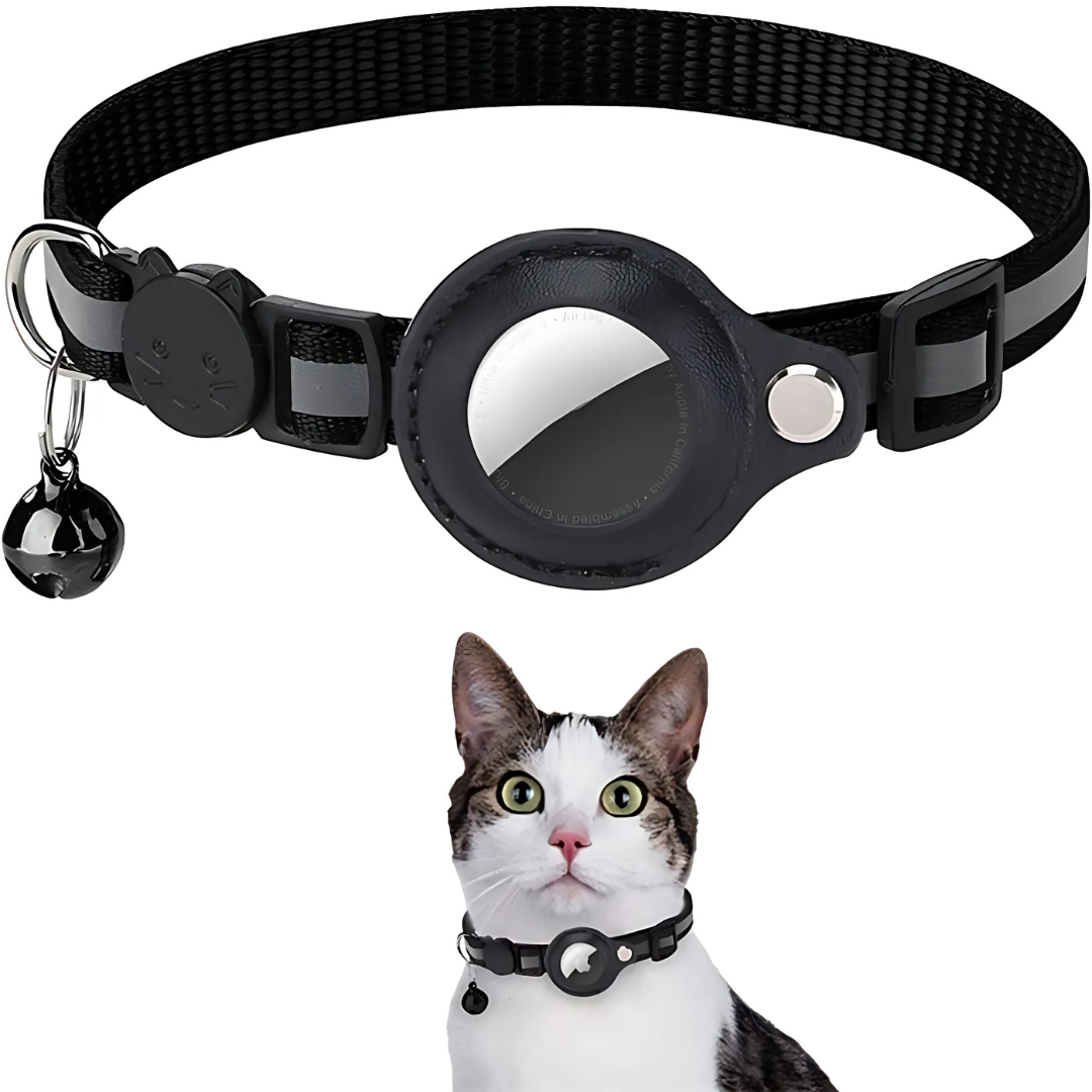 BowLift | Cat Collar With Bell And GPS Tracker Holder