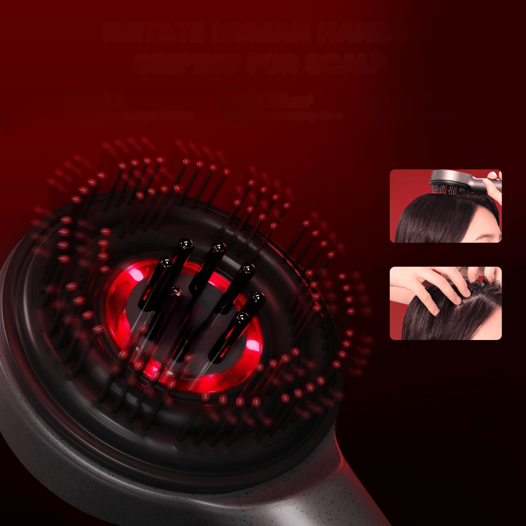 BowLift | Scalp Massager Brush with Red Light Therapy