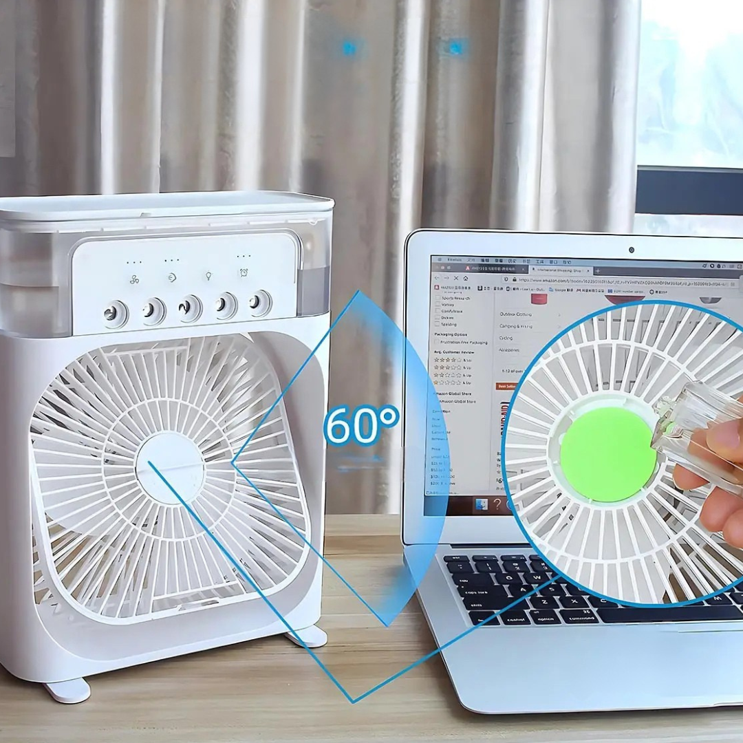 BowLift | Air Cooler Fan with Night Light Feature