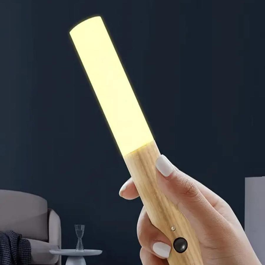 BowLift | Wall Light LED Motion Sensor Wooden Lamp