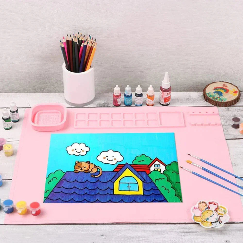 BowLift | Cleaning is child's play – Color Play Mat for Kids