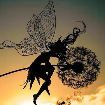 BowLift | Fairy Steel Garden Sculptures