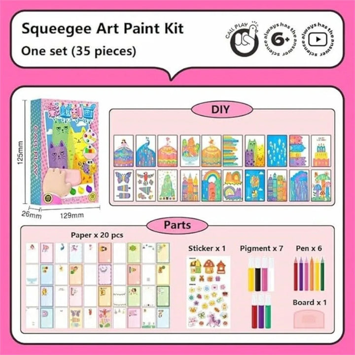 BowLift | Rainbow Art Fun Kit for Kids
