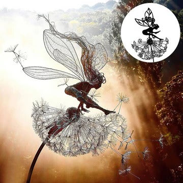 BowLift | Fairy Steel Garden Sculptures