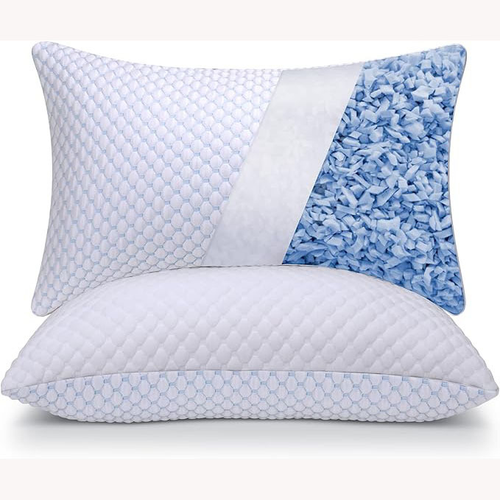 DreamNest Cushion - Luxe Adjustable Memory Foam Pillow Bowlift
