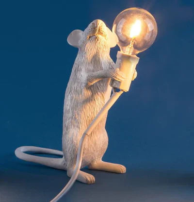 Playful Mouse-Shaped LED Lamp Bowlift