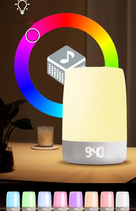 BowLift | Smart Wake-Up Light Alarm Clock with Touch Control
