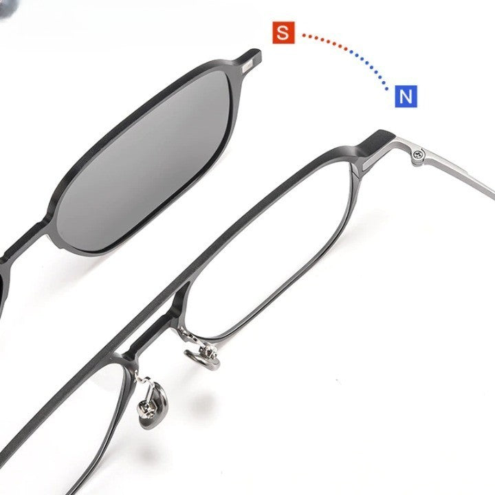 BowLift | Pure Titanium Magnetic Clip-On Glasses