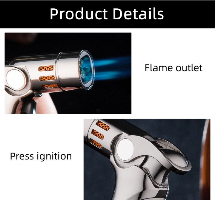 Space Rocket Metal Windproof Turbo Lighter | Bowlift