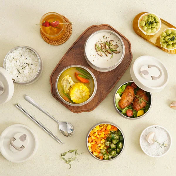 BowLift | EcoLunch – Insulated Lunchbox for Fresh Meals On-the-Go | Keeps Food Hot or Cold for Hours