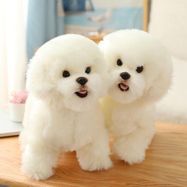 BowLift | Fluffy Dog Hugging Plushie Pillow