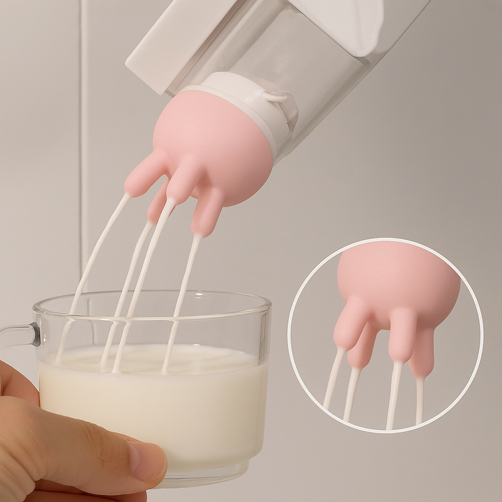 BowLift | Spill Prevention Reusable Cow Milk Pourer Lids