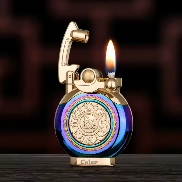 Mechanical Flip Top Kerosene Windproof Lighter | Bowlift