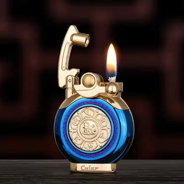 Mechanical Flip Top Kerosene Windproof Lighter | Bowlift