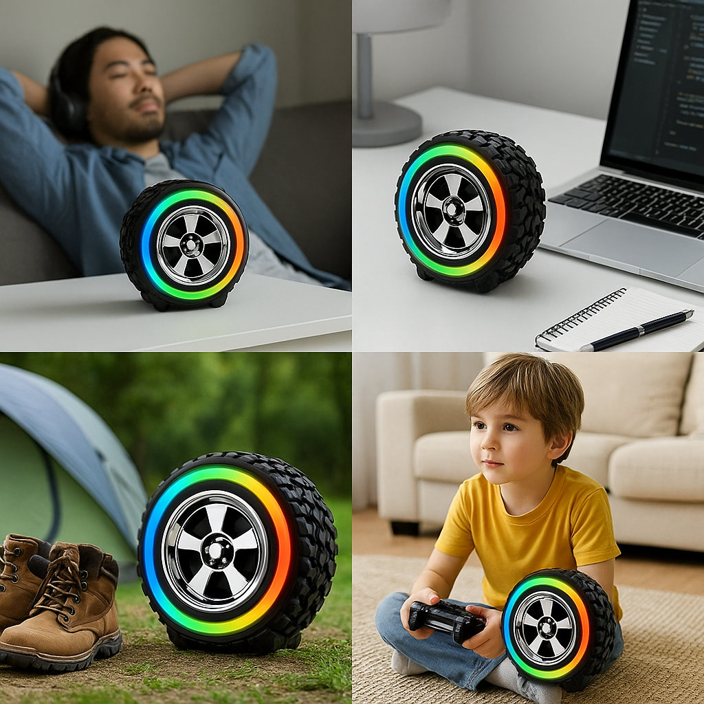 BowLift | All Wheel Creative Wireless Speaker