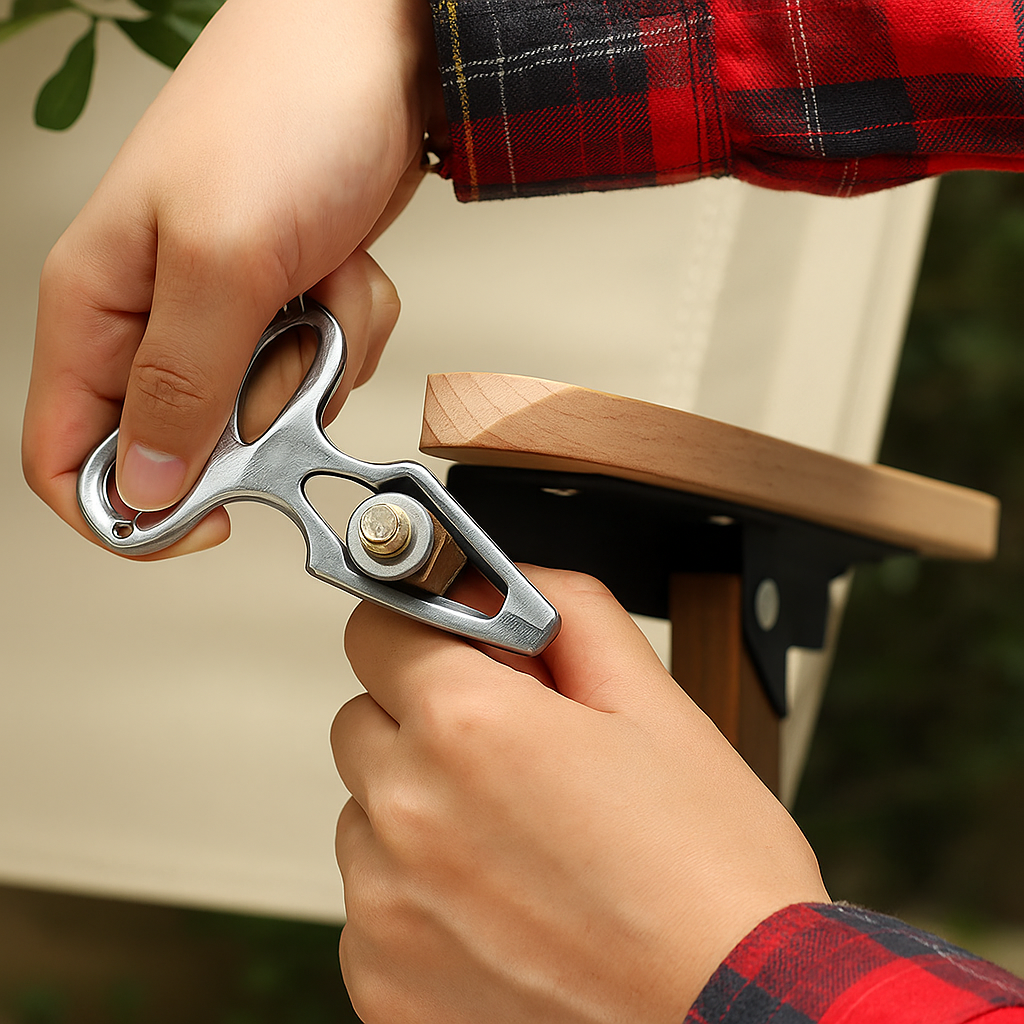 BowLift | Stainless Steel Survival Multi-Tool Bottle Opener Camping Wrench
