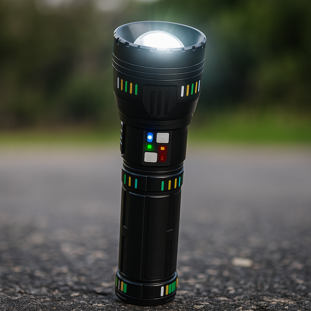Long-Range Extreme Power Tactical Adventure Flashlight | Bowlift