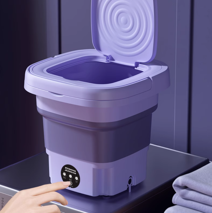 Travel Friendly Portable Foldable Automatic Washing Machine | Bowlift