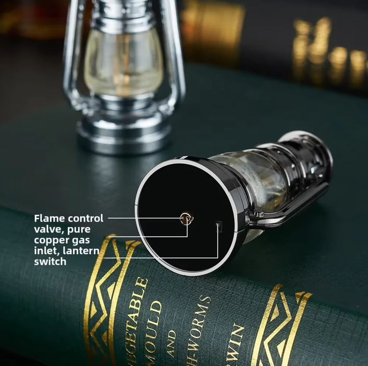Mini Retro Flame Lantern Torch Lighter | Bowlift