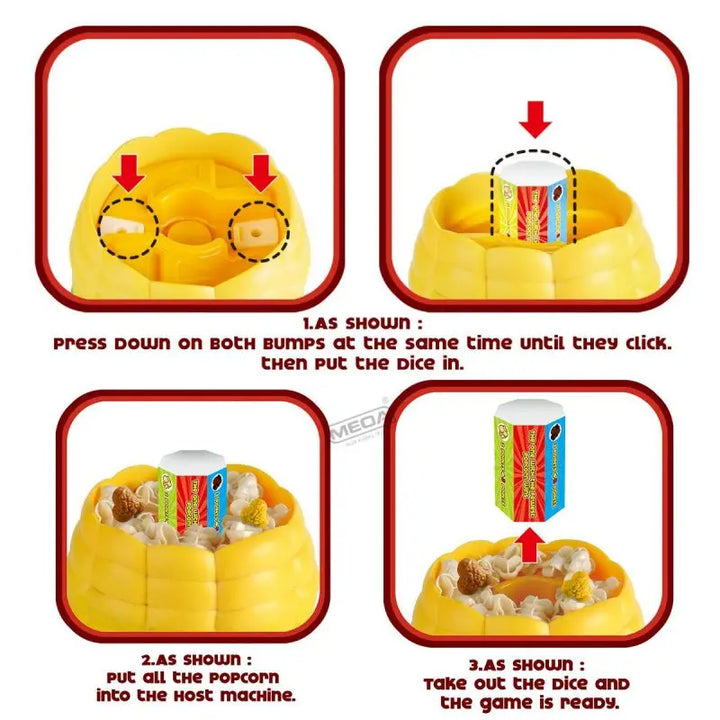 BowLift | Popcorn Fun for the Family – Popping Family Game with Corn Box