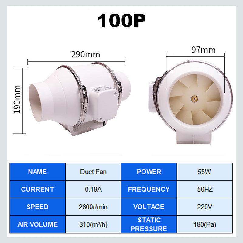 BowLift | WhisperFlow Duct Fan