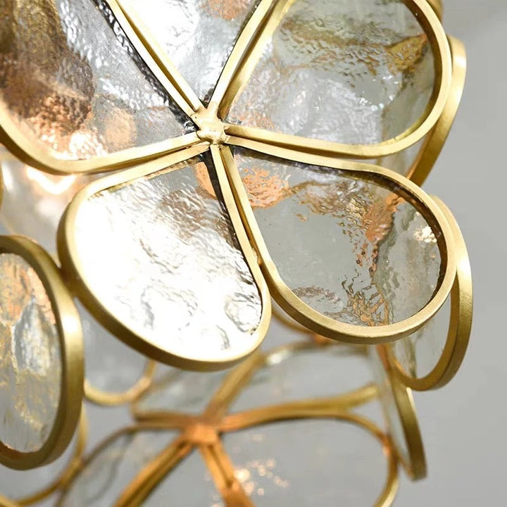 BowLift | Modern Flower Shape Glass LED Pendant Lamp