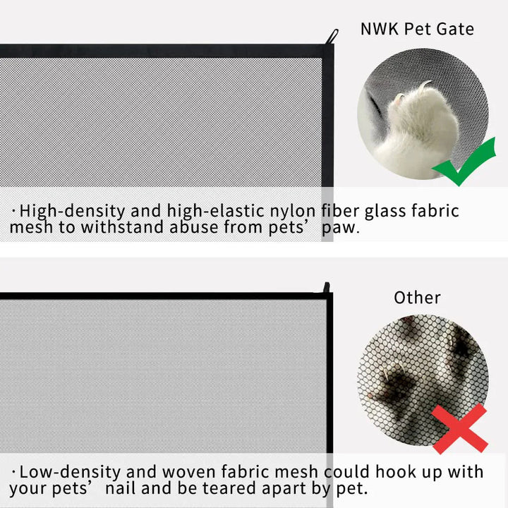 BowLift | VeiligHek Foldable Safety Gate | Flexible and safe gate for indoors and outdoors