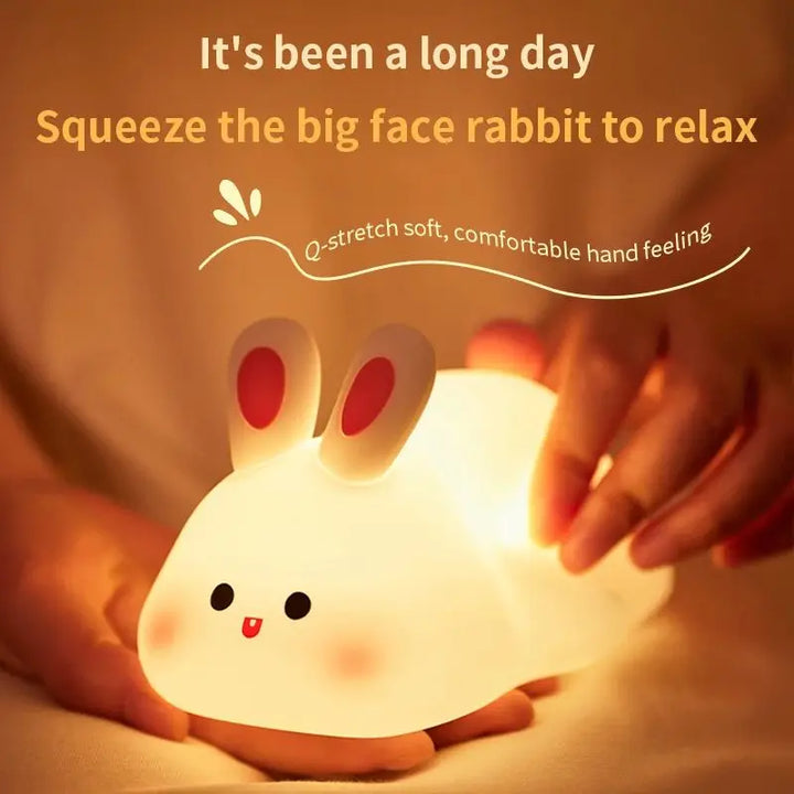 BowLift | Plush Night Light for Children | Soft LED Light with Timer and Animal Design