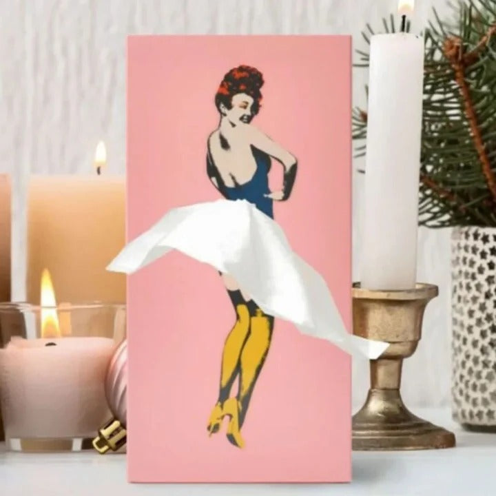 BowLift | Flying Skirt Tissue Box