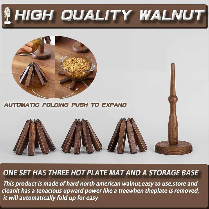 BowLift | Walnut Tree Table Trivets
