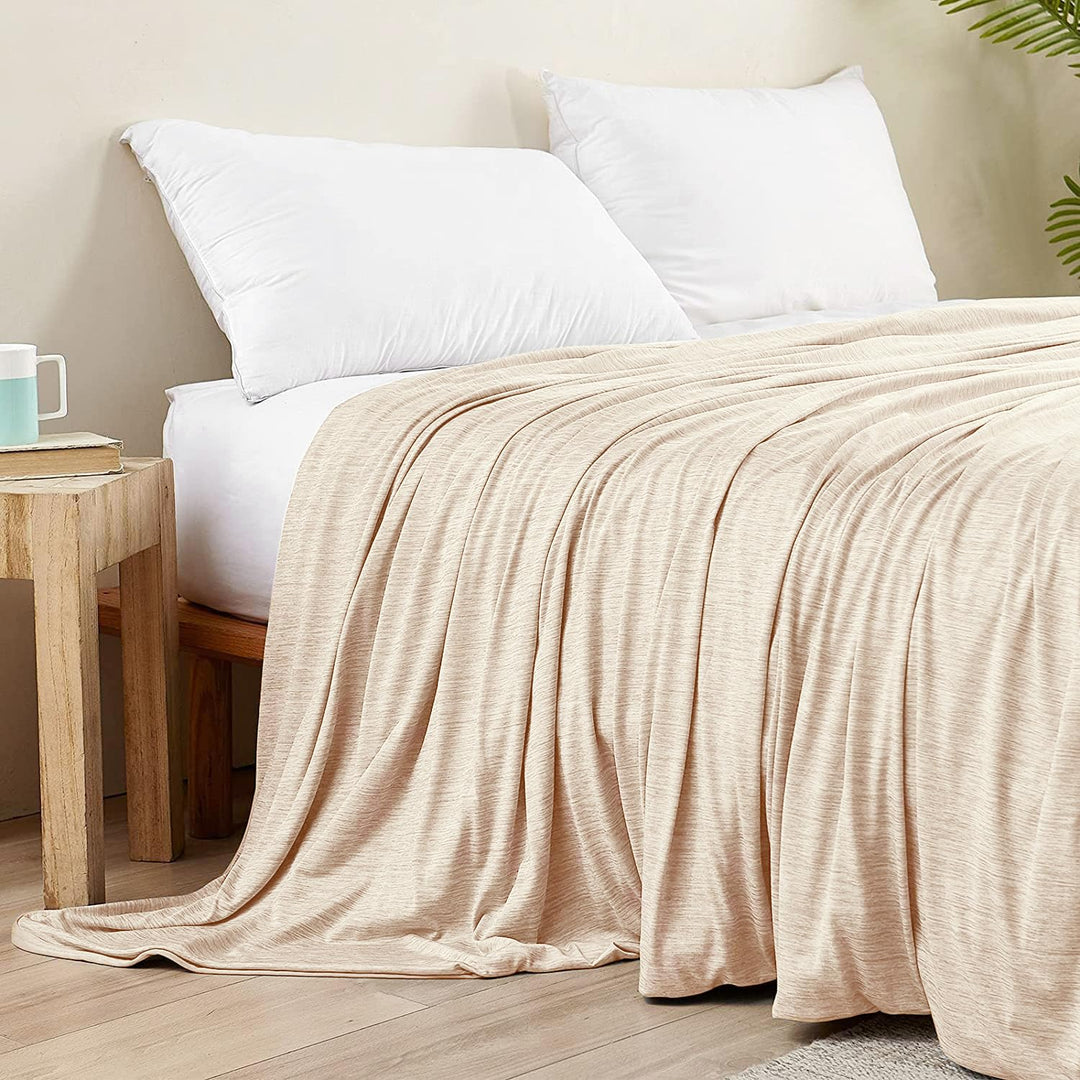 Light Brown Cooling Blanket –  3.0, Q-Max>0.5, Multi-Size Options | Bowlift