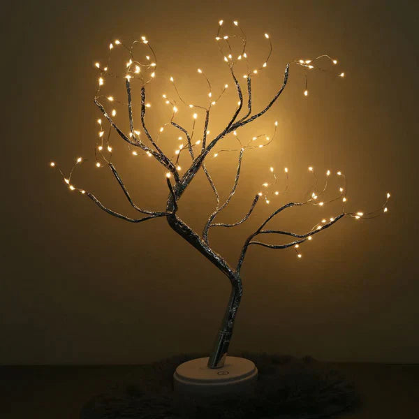 BowLift | Bedside Lamp Tree Branch Fairy Lights