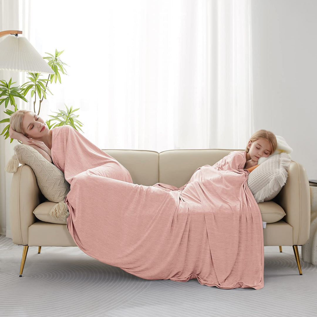 Light Pink Cooling Blanket –  3.0, Q-Max>0.5, Multi-Size Options | Bowlift