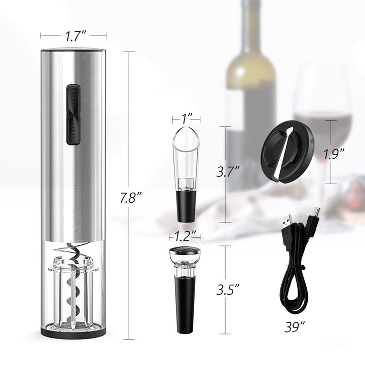 Prisha - Electric Corkscrew with Modern Design | Bowlift