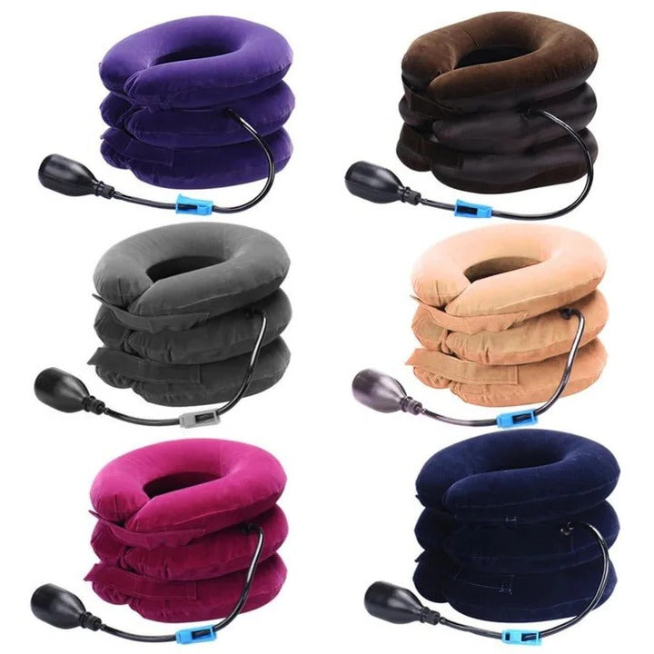 BowLift | Three Layers Cervical Neck Traction Inflatable Pillow