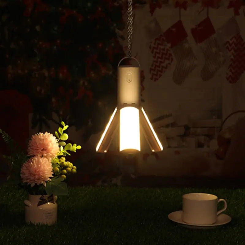 BowLift | All-in-One Camping Lamp | Rechargeable Outdoor Light with Adjustable Brightness & Long Battery Life