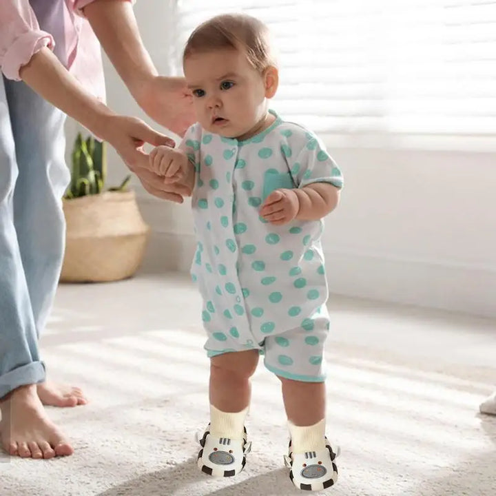 BowLift | Non-slip soles – Warm toddlers' slippers with cute animal design