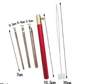 Embroidery needle set for precise sewing and embroidery | Bowlift
