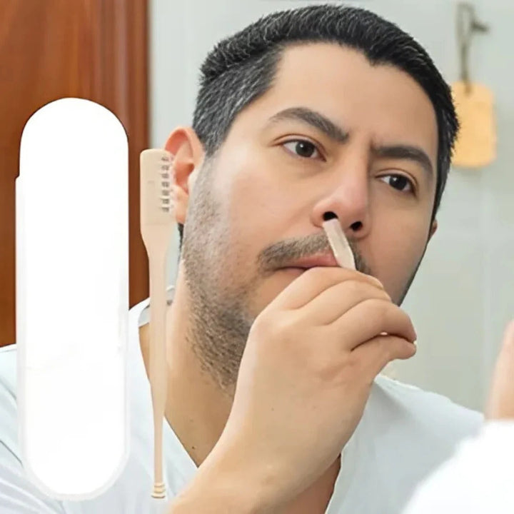 BowLift | Compact Nose Hair Trimmer with 360° Rotating Head – Precise Grooming for Men and Women