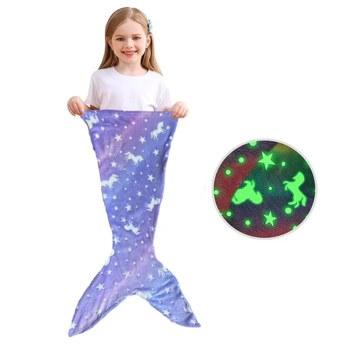 BowLift | Magical Light Effect – Mermaid Sleeping Bag