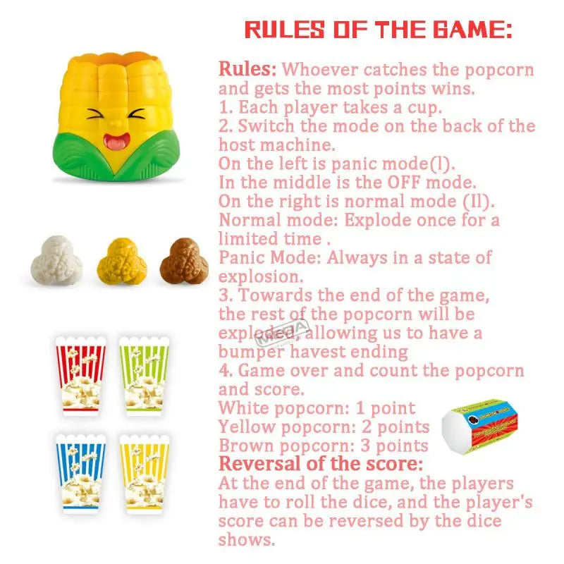 BowLift | Popcorn Fun for the Family – Popping Family Game with Corn Box