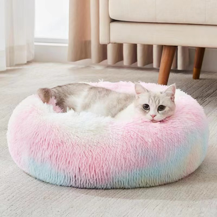 BowLift | Dog Bed Plush Orthopaedic Calming Pet Cushion