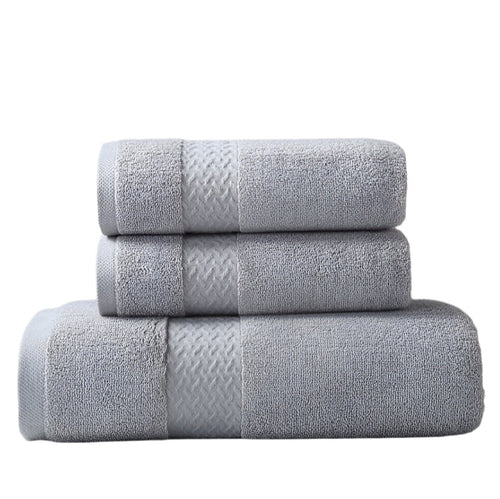 BowLift | 100% Egyptian Cotton Bath Towel 70x140cm - grey