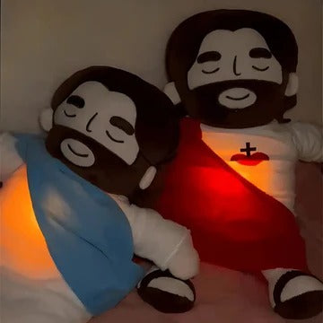BowLift | Breathing Jesus Soothing Plushie for Sleep Aid