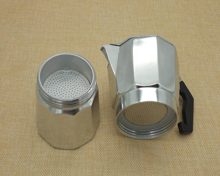 BowLift | Classic Italian Espresso Maker for the Stove - 12 Cup Moka Pot