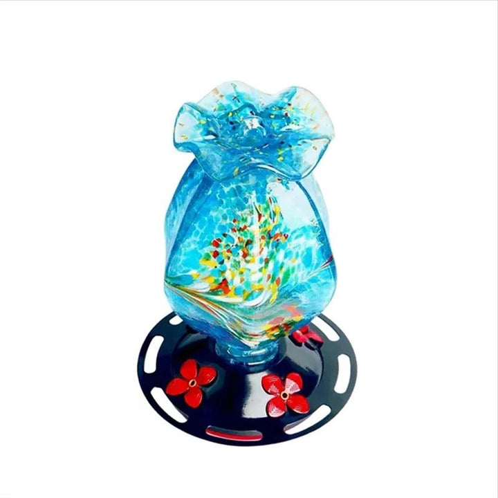 BowLift | Glass Hanging Bird Feeder