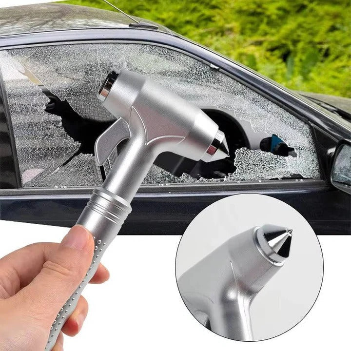 BowLift | Car Escape Tool with Window Breaker and Seatbelt Cutter