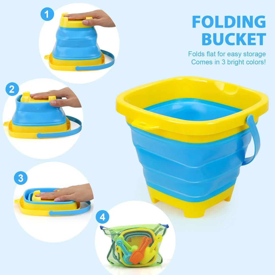 BowLift | Foldable Holiday Fun – Foldable Bucket for Children with Carrying Handle