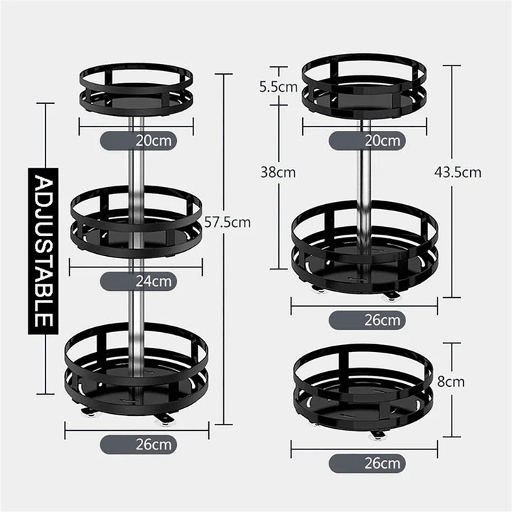 BowLift | SpiceTwirl Kitchen Shelf Master
