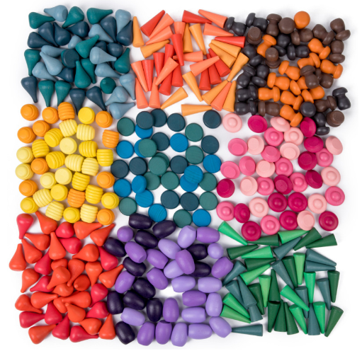 BowLift | Creative Play Fun – Colorful Wooden Building Blocks
